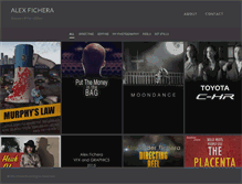 Tablet Screenshot of alexfichera.com